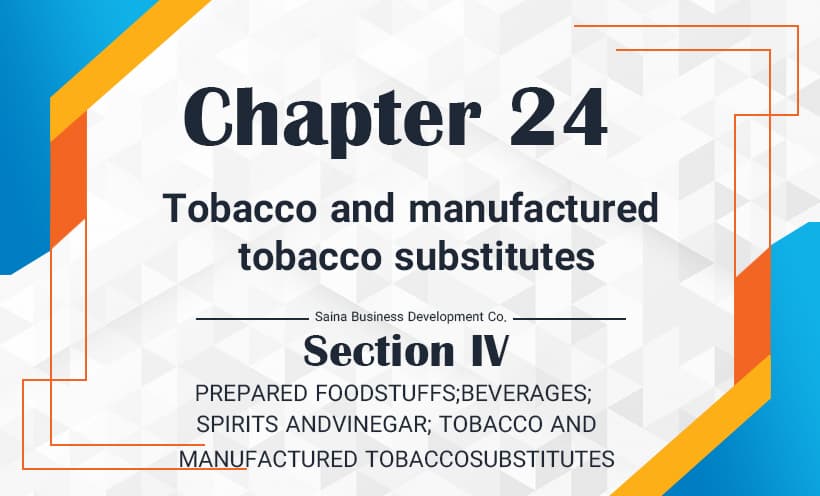 Tobacco and manufactured tobacco substitutes